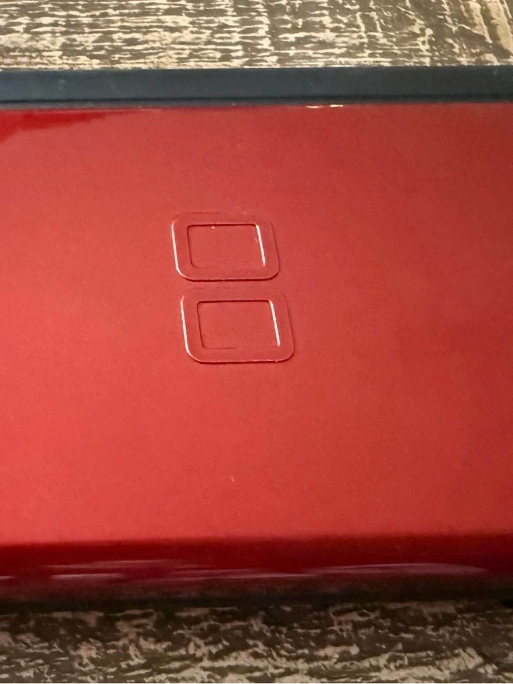 Nintendo DS Lite Red Handheld Console with Disney Stitch Jam Game